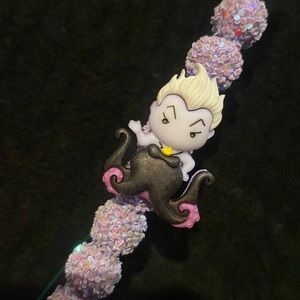 Purple Ursula inspired nail assistant, credit card gripper, roach clip.